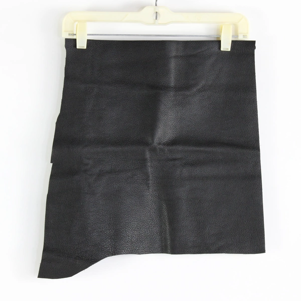 3 Pc Lot of Black Faux Leather Fabric Scraps DIY Crafts