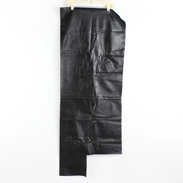 3 Pc Lot of Black Faux Leather Fabric Scraps DIY Crafts