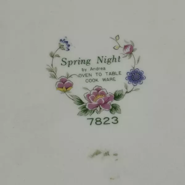 Andrea By Sadek Spring Night 2 Qt. Covered Casserole Dish 7823