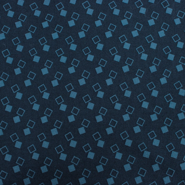 Thimbleberries for RJR Fashion Fabrics Paint Box Navy Cotton 1.5 Yd x 44" W