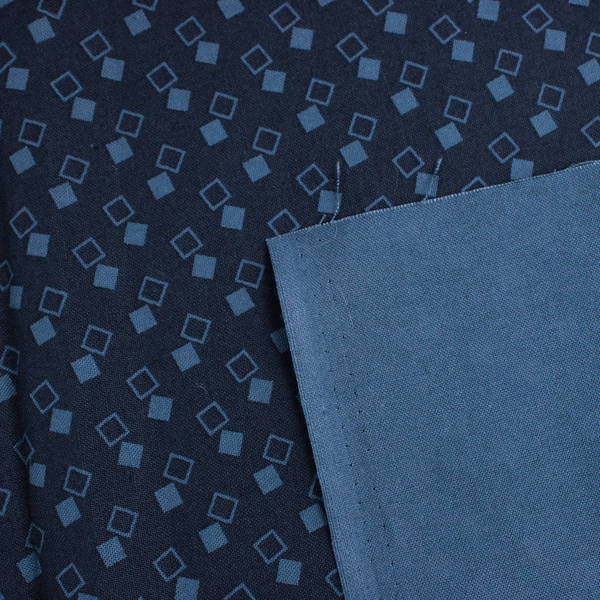 Thimbleberries for RJR Fashion Fabrics Paint Box Navy Cotton 1.5 Yd x 44" W