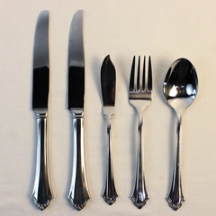 Lot Of 5 Reed & Barton Devonshire (Stainless) Assorted Flatware (Knives, Fork..)