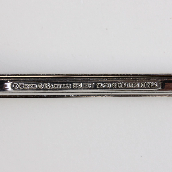 Lot Of 2 Reed & Barton Devonshire (Stainless) Flatware Solid Salad Serving Fork