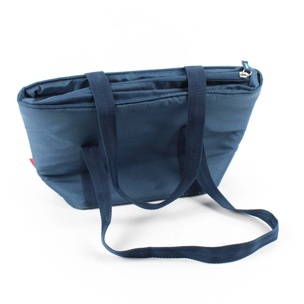 Raya by Thermos Blue Floral Insulated 9-Can Soft Tote Bag