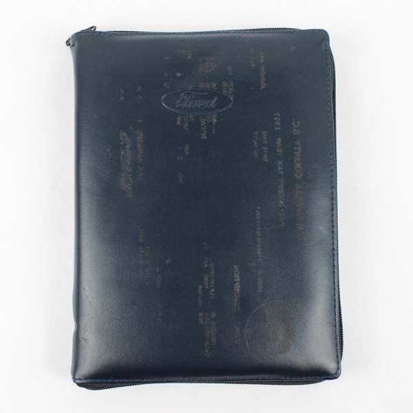 1997 Ford Escort Service Guide Zipper Case With Pamphlets