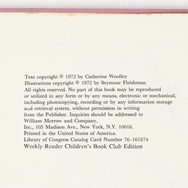 Vintage Gus and the Baby Ghost by Jane Thayer 1972 HC Children's Book Club Ed