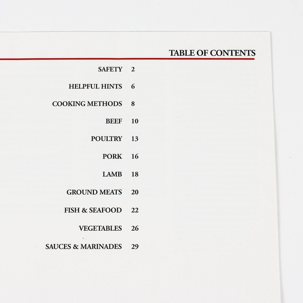 Weber Owner's Guide Instructions & Recipes 1994 Paperback