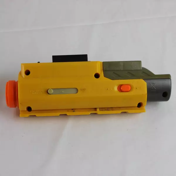 Nerf N-Strike Recon CS-6 Yellow Gray Dart Blaster 2007 Light & Clip 