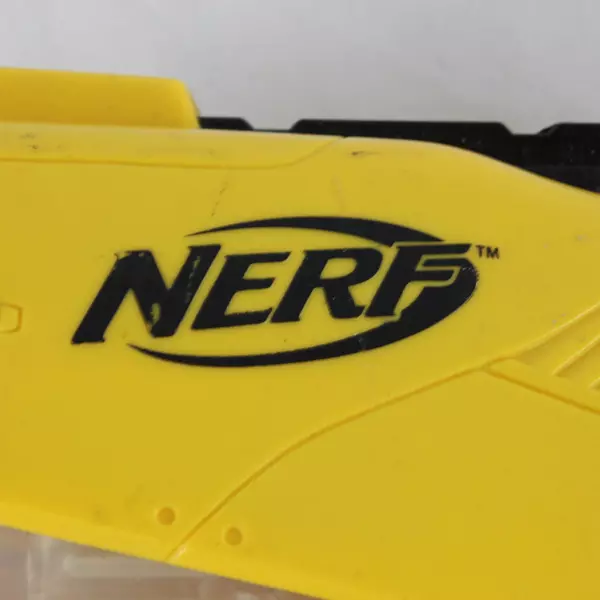 Nerf N-Strike Firefly REV-6 Dart Blaster Yellow Black 2005 Pre-Owned No Darts