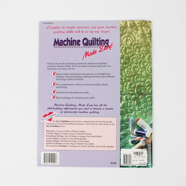 Machine Quilting Made Easy! by Maurine Noble 1994 That Patchwork Place PB