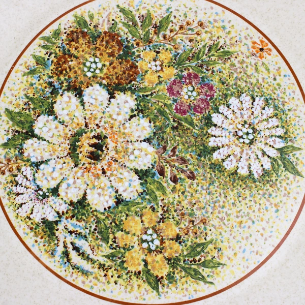 Set of 2 VTG Lenox Temperware Magic Garden Dinner Plates 10"