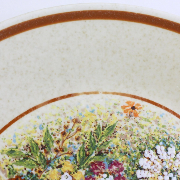 Set of 4 VTG Lenox Temperware Magic Garden Bread & Butter Plates 6"