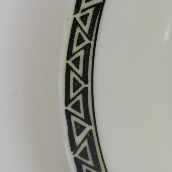 Set of 6 Noritake Dessert Plates Japan Porcelain Hand Painted Vintage