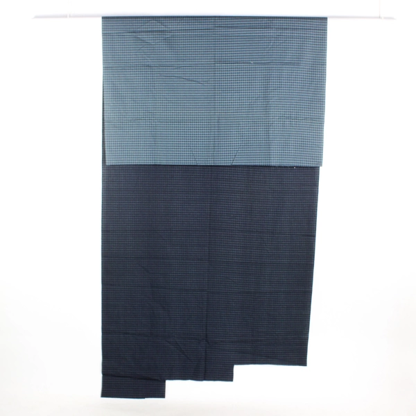 Blue Geometric Pattern Quilting Cotton Fabric 3 Yds x 45" W