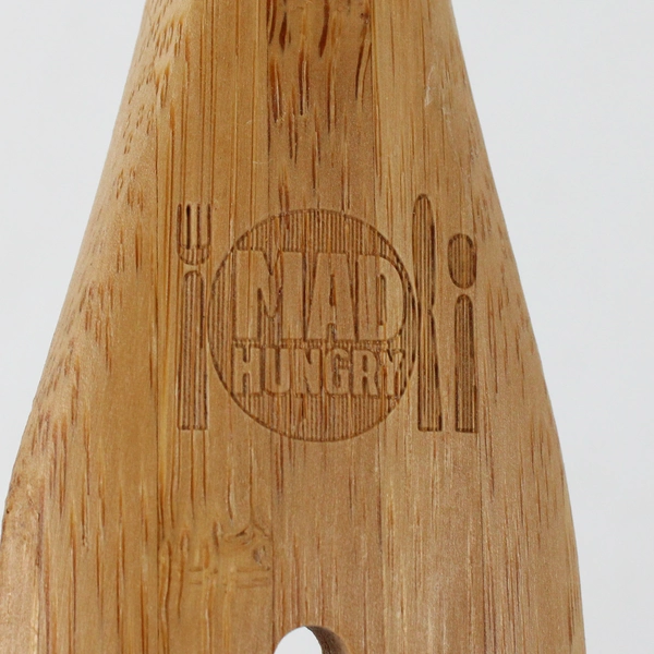 Lot Of 3 Wooden Spatulas Cooking Utensils Light Coloring