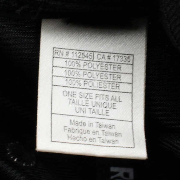 Reebok Logo Hat Black Sport Baseball Cap One Size Most Adjustable Strap Modern