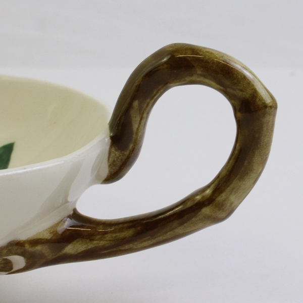 Vintage Metlox Pottery Poppy Trail California Ivy Divided Serving Dish