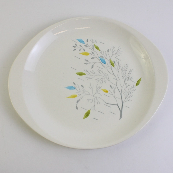 Ovenproof Dinnerware Underglaze Hand Painted Decorative Plate 10.5"