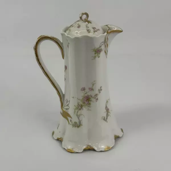 Vintage 3 Cup Haviland Schleiger 57A-1 Porcelain Chocolate Pot