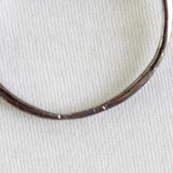 18KGP White Gold Plated Tahitian Pearl Ring Size 4