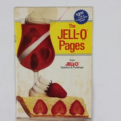 The Jell-O Pages Gelatin and Pudding Recipes Paperback Pamphlet 1987