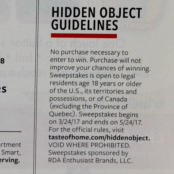 Lot of 2 Taste of Home Magazines Feb/Mar & April/May 2017 