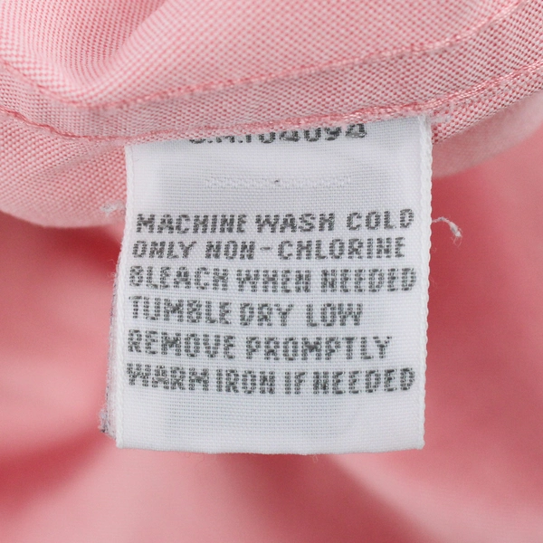 Foxcroft Women's 22W Pink Button-Up with 3/4 Sleeves