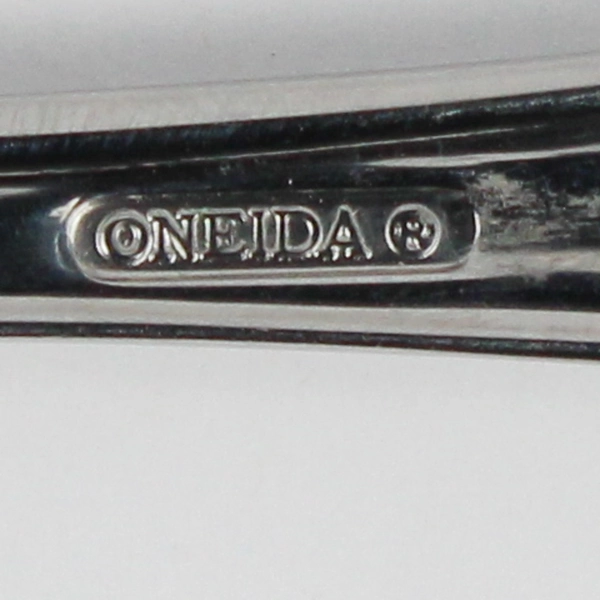 Lot of 3 Oneida Countess Set Slotted Spoon & Forks Stainless Steel Glossy Finish