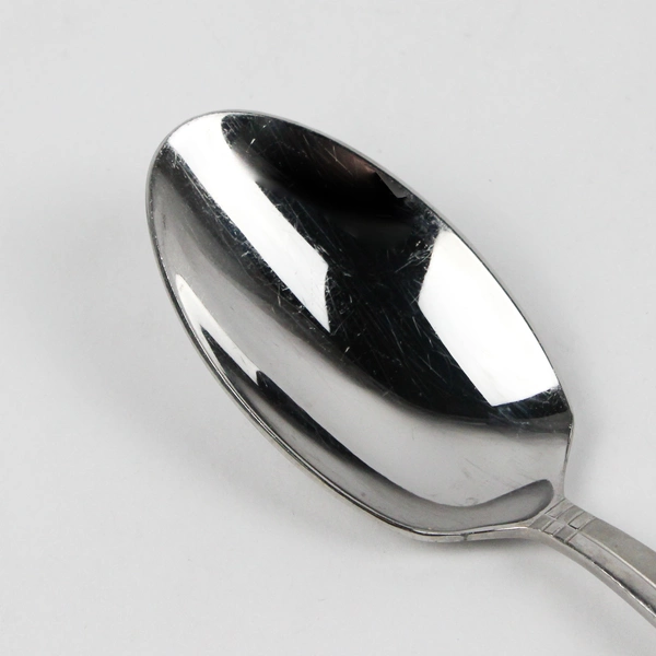 Lot of 10 Oneida Amsterdam Spoons Stainless Steel Glossy Finish Frosted Handle