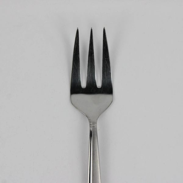 Lot of 3 Oneida Amsterdam Serving Fork Stainless Steel Glossy/Frosted Finish