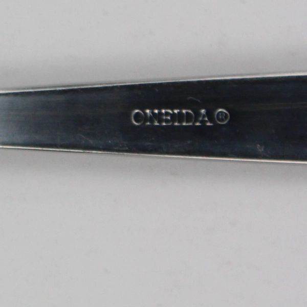 Lot of 3 Oneida Amsterdam Serving Fork Stainless Steel Glossy/Frosted Finish