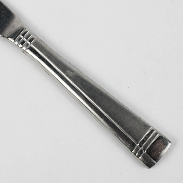 Lot of 10 Oneida Amsterdam Solid Knives Stainless Steel Glossy/Frosted Finish