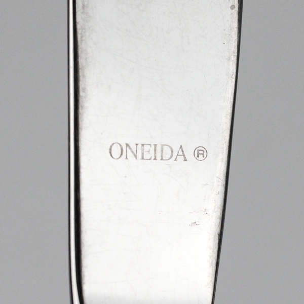 Lot of 10 Oneida Amsterdam Solid Knives Stainless Steel Glossy/Frosted Finish