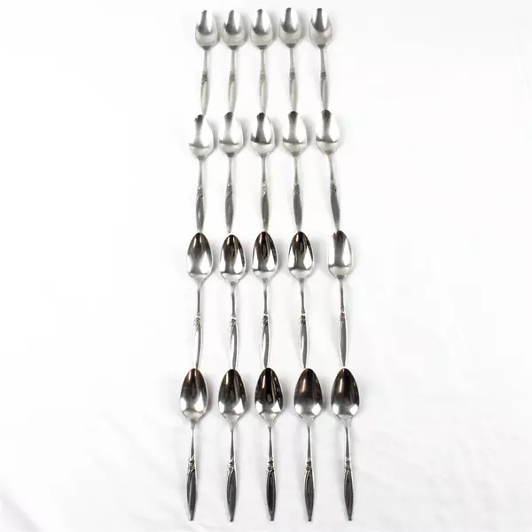 Lot of 20 Oneida Highland Rose Spoons Stainless Steel
