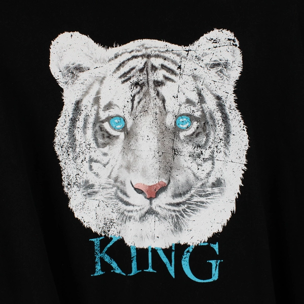 No Boundaries Unisex 3XL Black and Gray Layered Hoodie