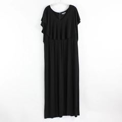 Jessica London Women's 22W Black Short Sleeve Dress 