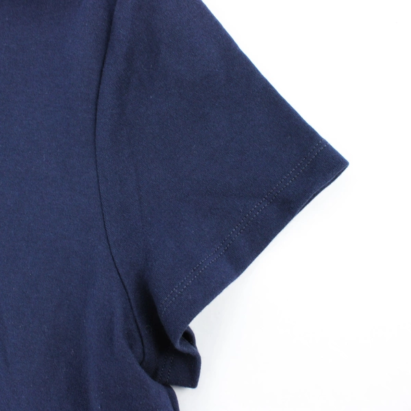 Croft & Barrow Women's L Classic Tee Short Sleeve Navy Blue