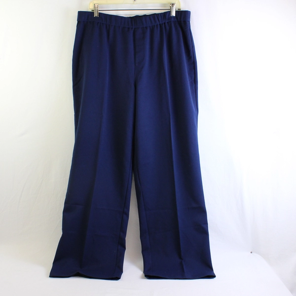 Appleseed's Women's XL Navy Elastic Band Dress Pants
