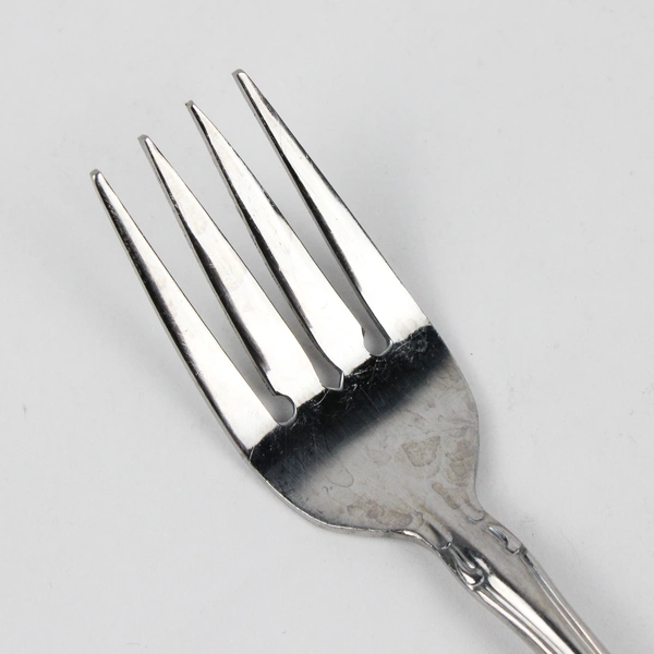 Lot of 10 Oneida Malmaison Salad Forks Northern Stainless Steel Glossy Finish 