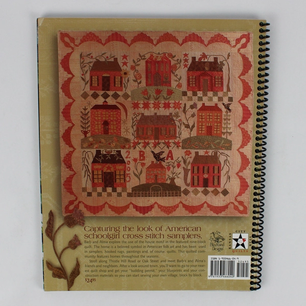 Home Sweet Home by Barb Adams & Alma Allen Quilting Book 2005 Spiral Bound PB