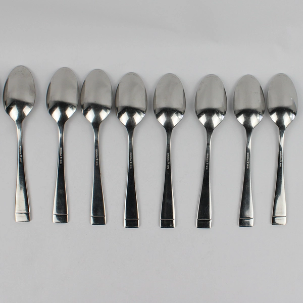 Lot of 10 Oneida Mercer Tablespoons Stainless Steel Glossy Finish 