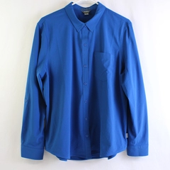 Eddie Bauer Women's XL Blue Classic Fit Shirt
