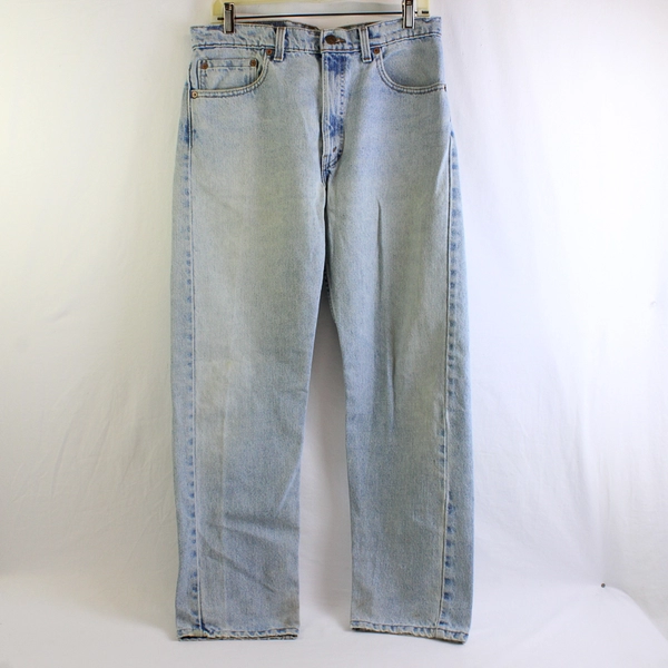 Levi's 505 Regular Fit Straight Leg W34 L30 Light Wash