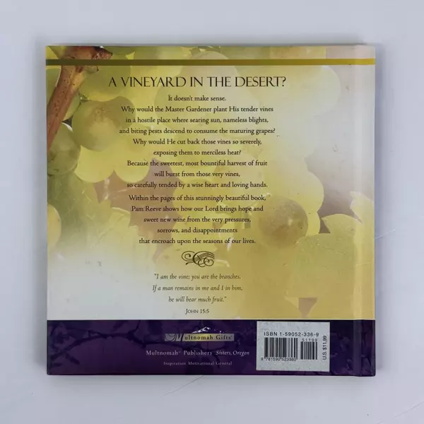 Parables of the Vineyard by Pamela Reeve 2004 Hardcover