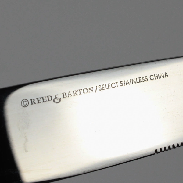 Lot Of 5 Reed & Barton Palladian (Stainless) Flatware Solid Dinner Knives 9.75"