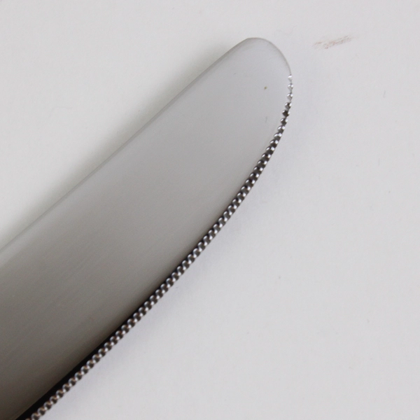 Lot Of 4 Wallace Silver Royal Thread (Stainless) Flatware Dinner Knives 9" Long