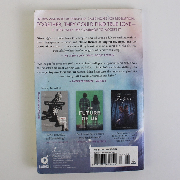 What Light by Jay Asher 2017 Penguin Random House Paperback