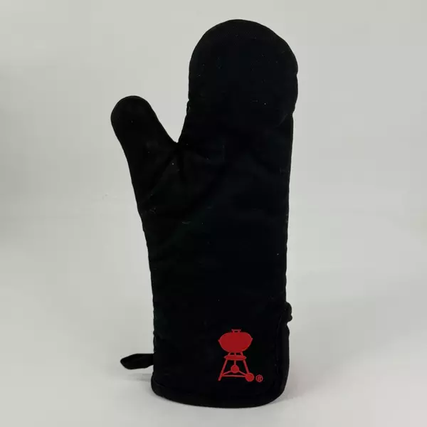 Weber Black BBQ Grill Or Oven Mitt