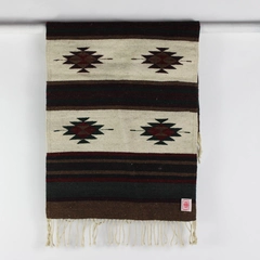 La Grana Tejidos Teotitlan Del Valle Handmade Woven Small Rug 22" x 46"