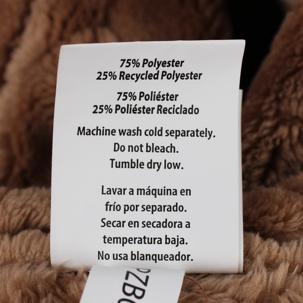 Better Home & Gardens Brown Textured Velvet Plush Throw Blanket 50" x 72"